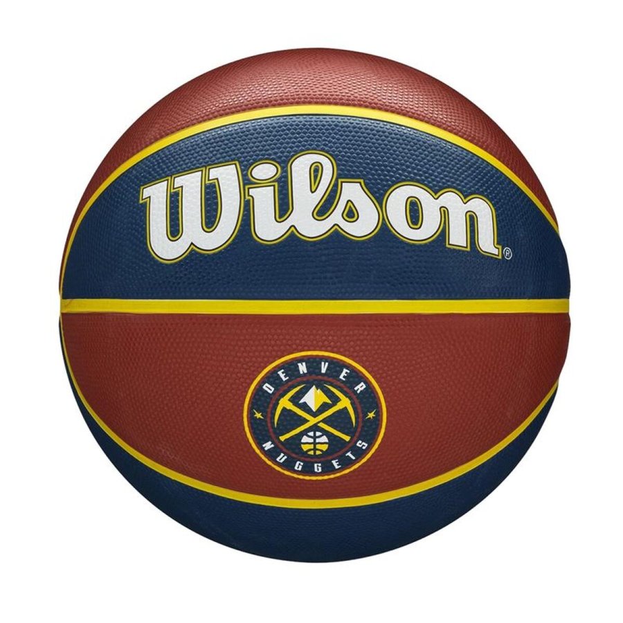 Basketball Wilson NBA Team Tribute Den Bl� 7 Naturgummi #1