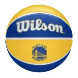 Basketball Wilson NBA Team Tribute Warriors Bl� 7 Naturgummi (St�rrelse 7) #1