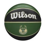 Basketball Wilson NBA Team Tribute Milwakee 7 Gr�n Naturgummi (St�rrelse 7) #1