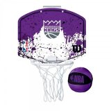 Basketballkurv Wilson NBA Team Mini Hoop Kings Sort #1