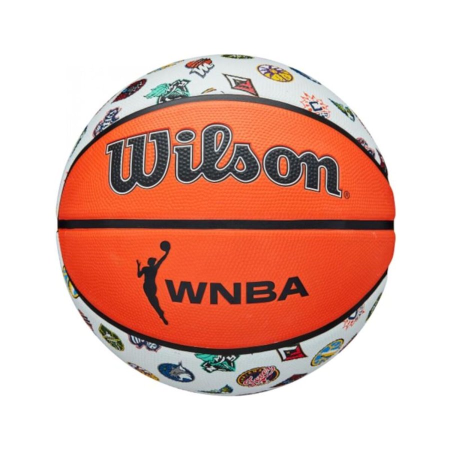 Basketball Wilson Wnba All Team Bskt M�rk orange 6 Naturgummi (St�rrelse 6) #1