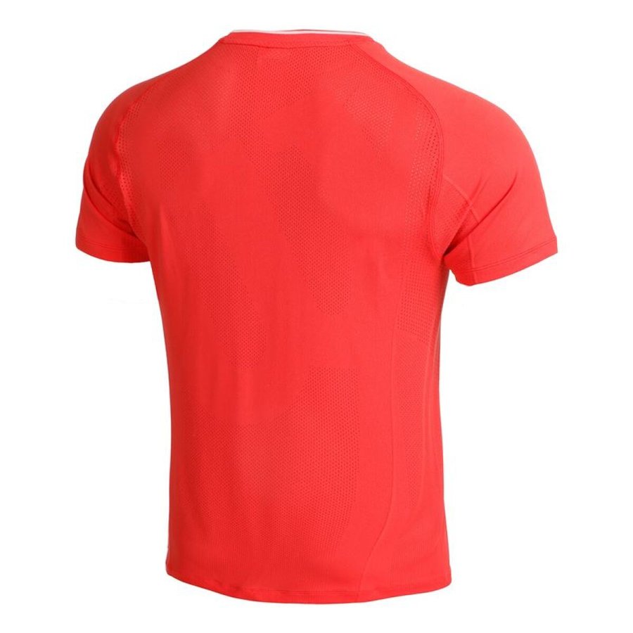 Kort�rmet T-shirt til M�nd Wilson Wilson Team Seamless Crew R�d Padel #2