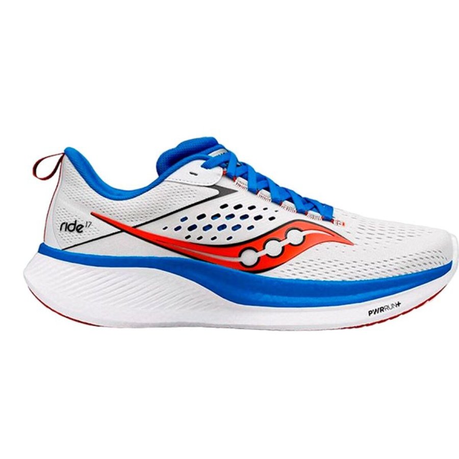 L�besko til voksne Saucony Ride 17 Hvid #2