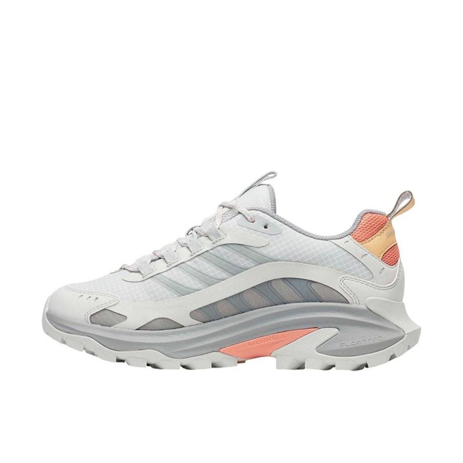 Trail l�besko til m�nd (bjergl�b) Merrell Moab Speed 2 Gore Tex Lysegr� #2