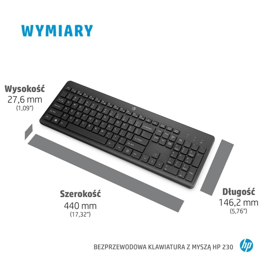 Tastatur og mus HP 18H24AA Sort #7