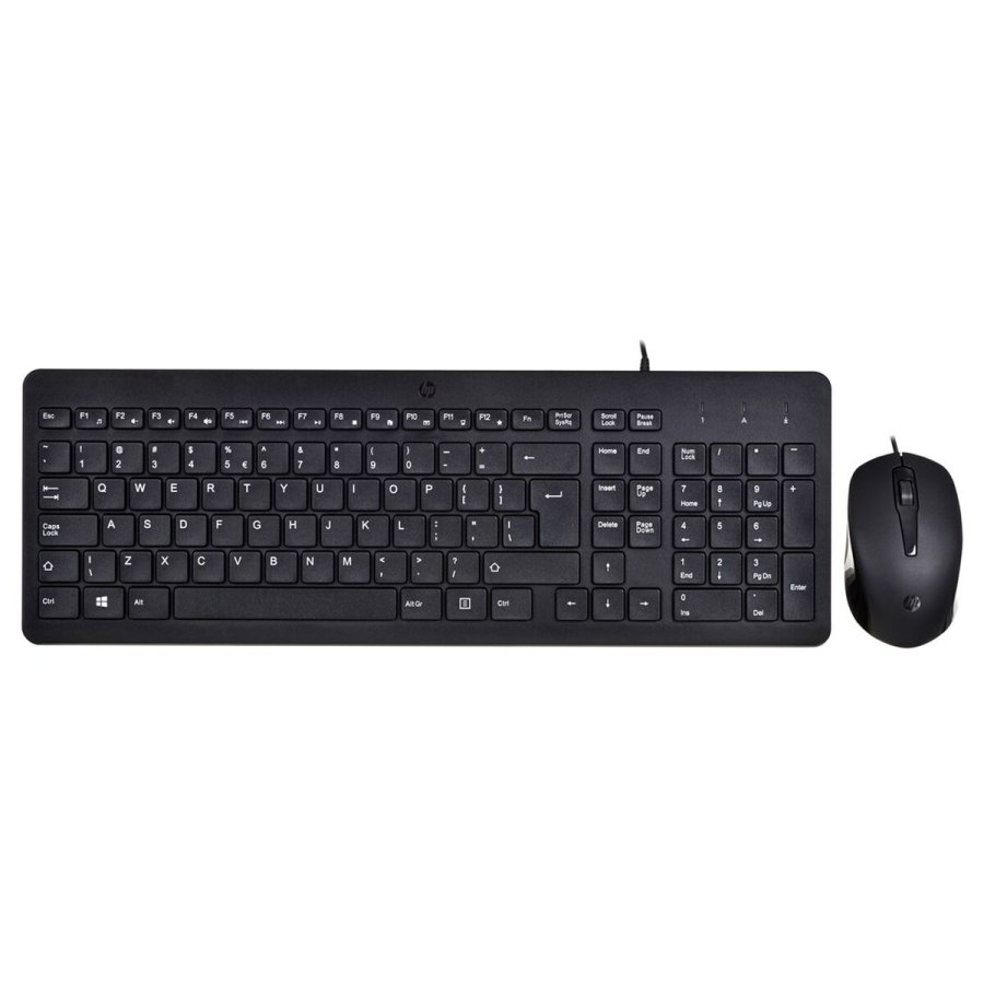 Tastatur og mus HP 150 Sort QWERTY Qwerty US #1
