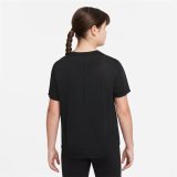 B�rne Kort�rmet T-shirt Nike DD7639-010 Sort #2