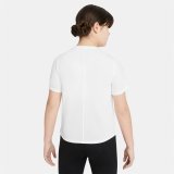 B�rne Kort�rmet T-shirt Nike DD7639-100 Hvid #2