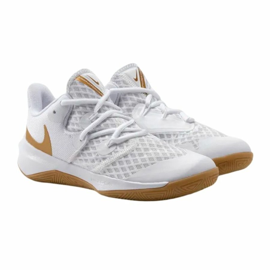 Basketballsko til voksne Nike Zoom Hyper Speed Court Hvid #4