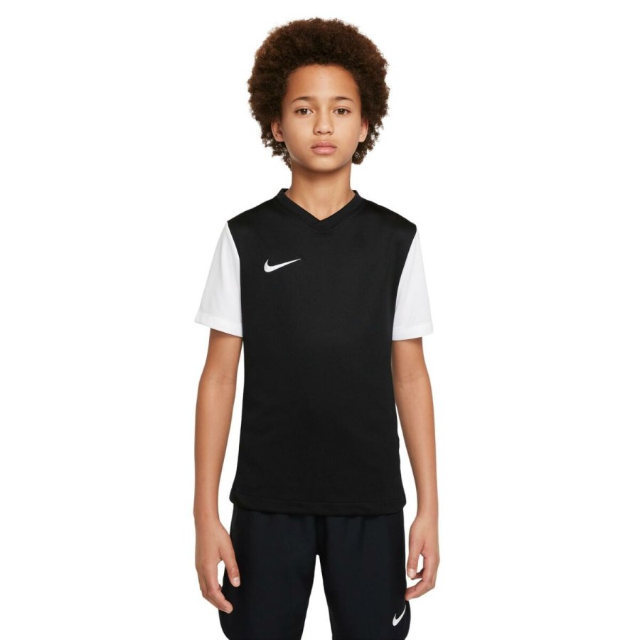 B�rne Kort�rmet T-shirt Nike TIEMPO PREMIER 2 DH8389 010 Sort #1