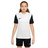 B�rne Kort�rmet T-shirt Nike TIEMPO PREMIER 2 TEE DH8389 100 Hvid #1