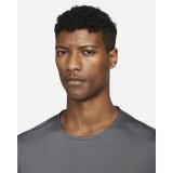 Kort�rmet T-shirt til M�nd Nike Dri-FIT Rise 365 M�rkegr� #3