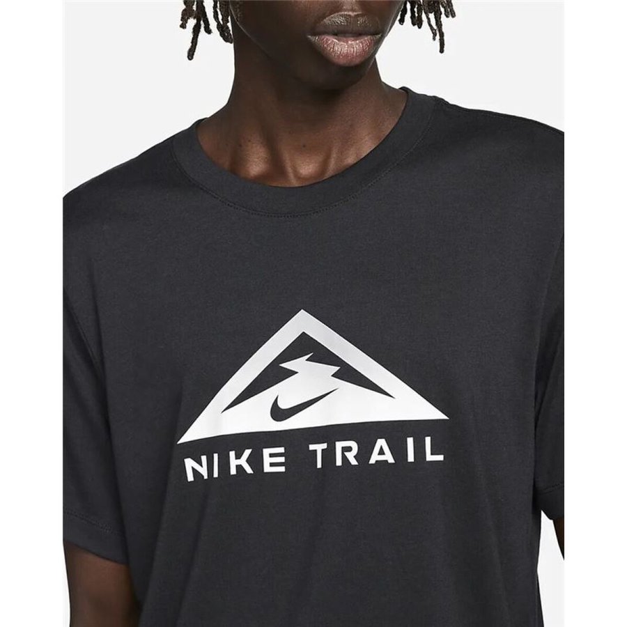 Kort�rmet T-shirt til M�nd Nike Sort #4