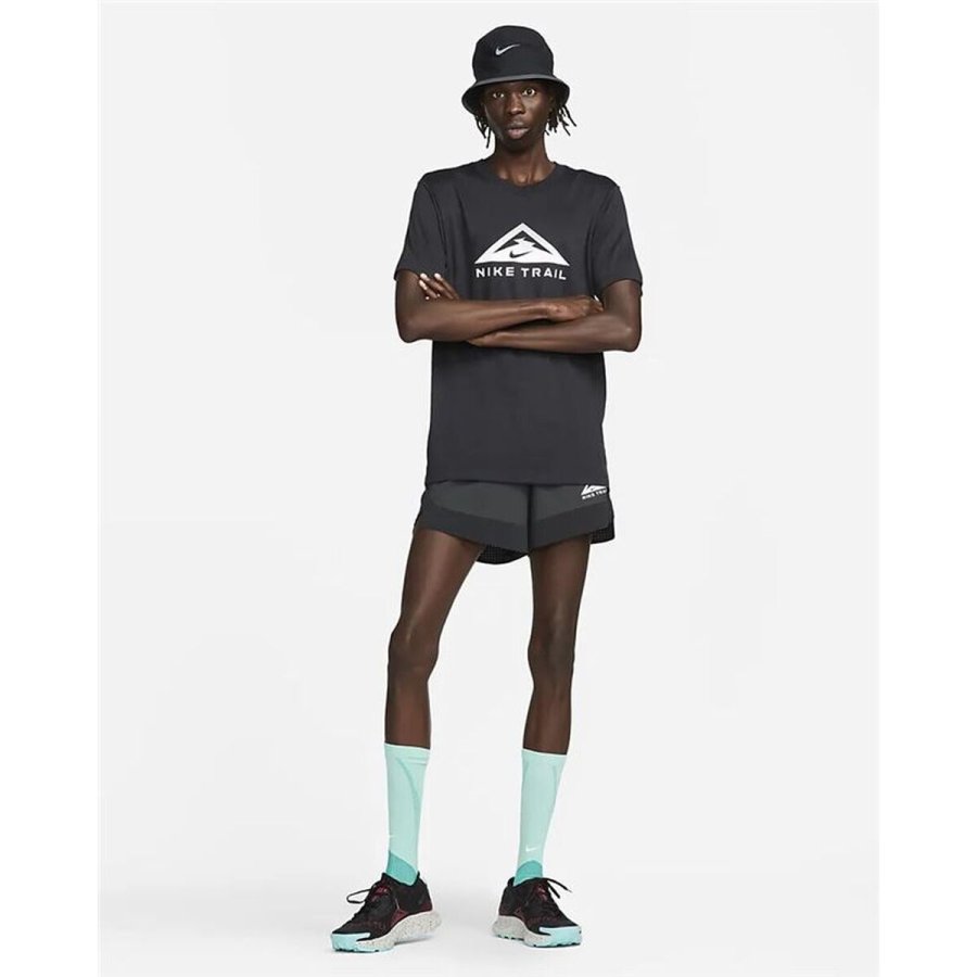 Kort�rmet T-shirt til M�nd Nike Sort #5