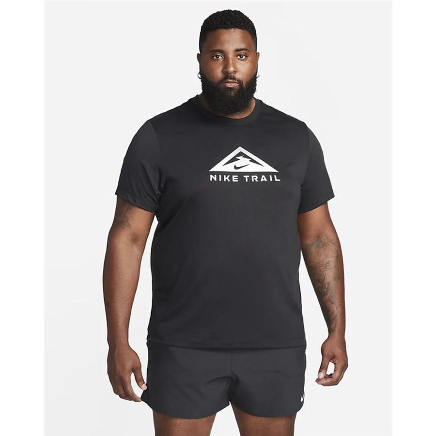 Kort�rmet T-shirt til M�nd Nike Sort #6