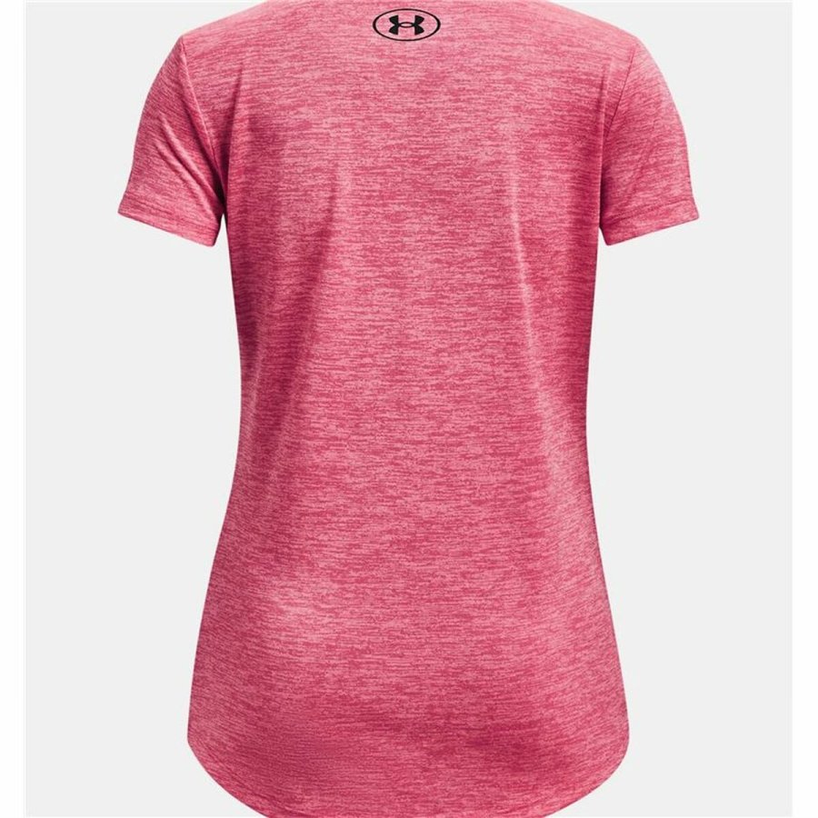 B�rne Kort�rmet T-shirt Under Armour Pink #2