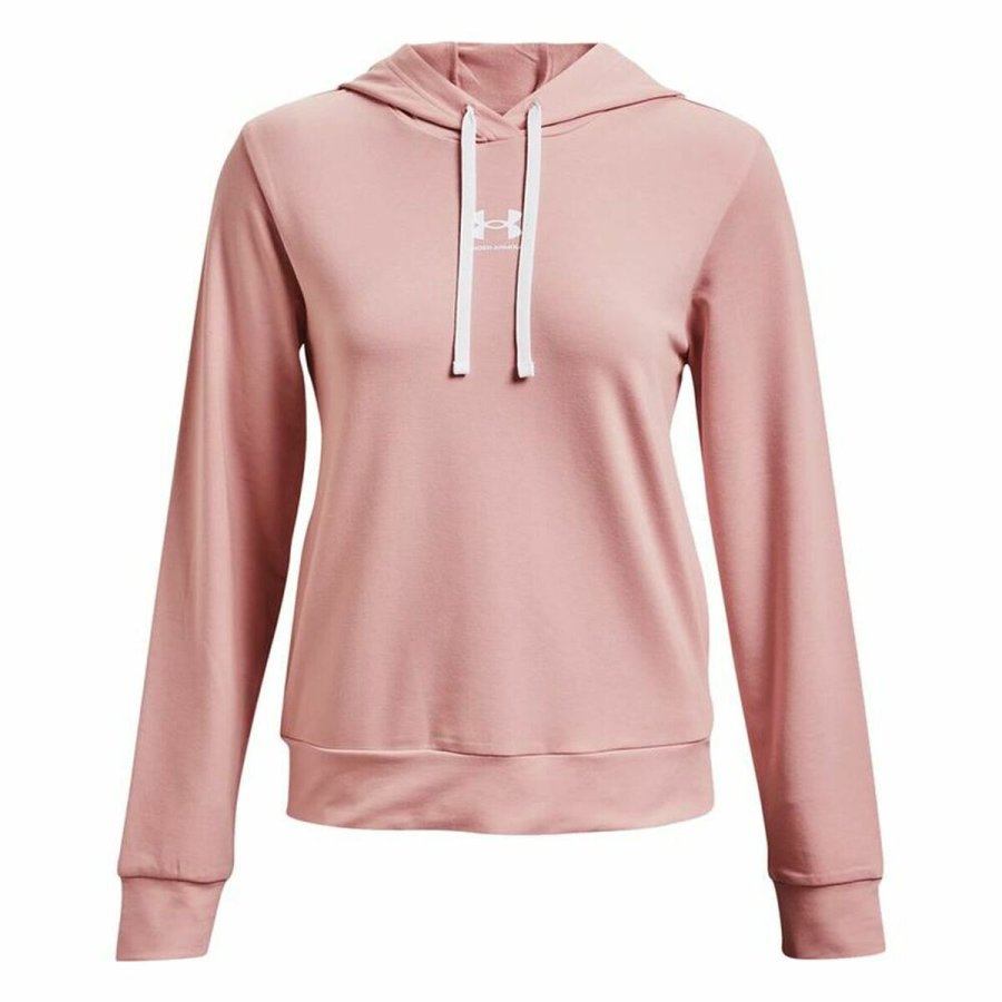 H�ttetr�je til Kvinde Under Armour Rival Terry Pink #2