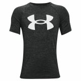 Kort�rmet T-shirt til B�rn Under Armour Tech Twist SS Sort #1