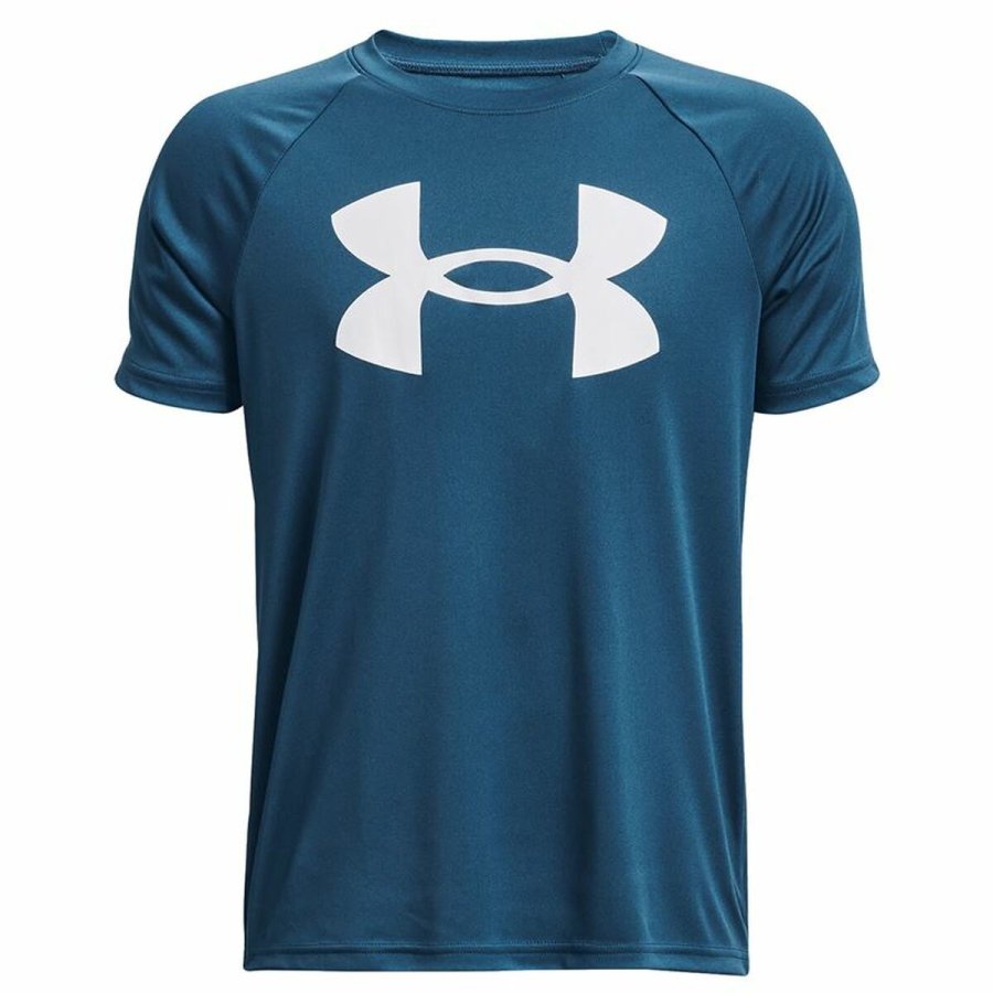 B�rne Kort�rmet T-shirt Under Armour Big Logo Bl� #1