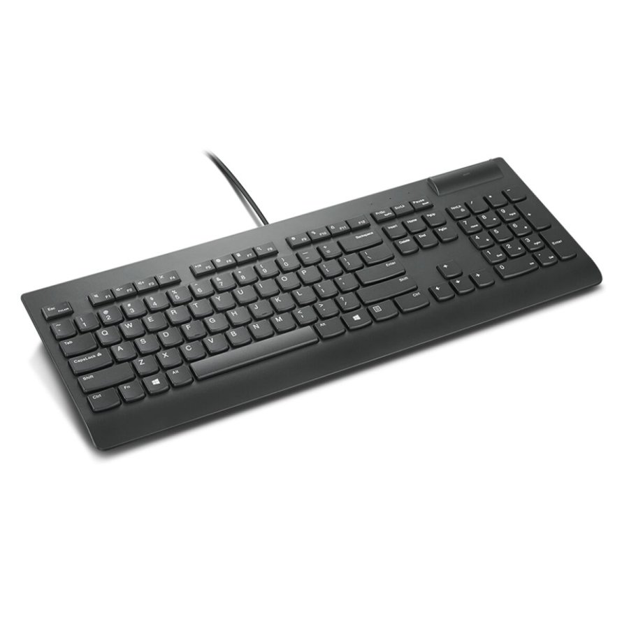 Tastatur Lenovo 4Y41B69380 Sort Spansk qwerty QWERTY #1