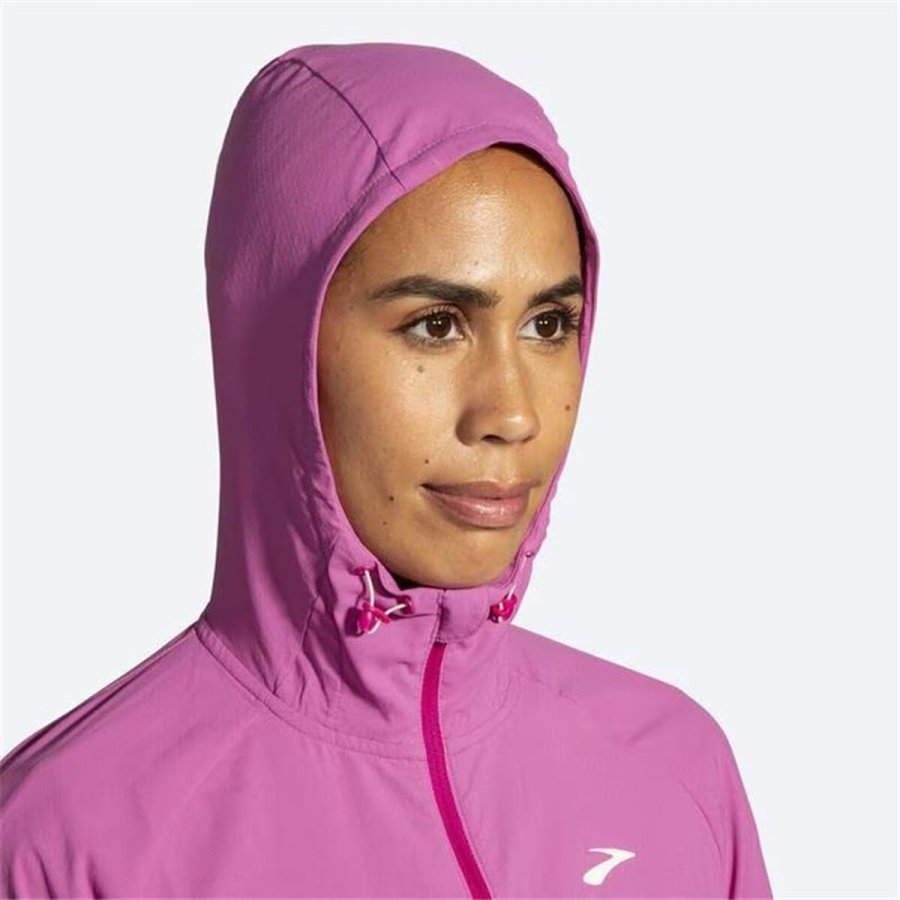 Sportsjakke til damer Brooks Canopy Frosted Mrk pink #6