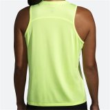 T-shirt til Damer uden rmer Brooks Sprint Free 2.0 Gul #3