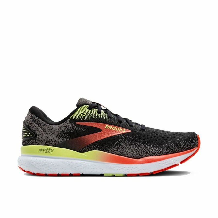 Herre sneakers Brooks Ghost 16 Sort R�d #1