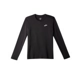 Lang�rmet T-shirt til M�nd Brooks Atmosphere Long Sleeve 3.0 Sort #1