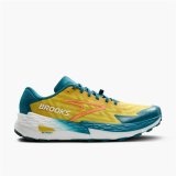 L�besko til voksne Brooks Catamount 4 Gul Turkisbl� #1