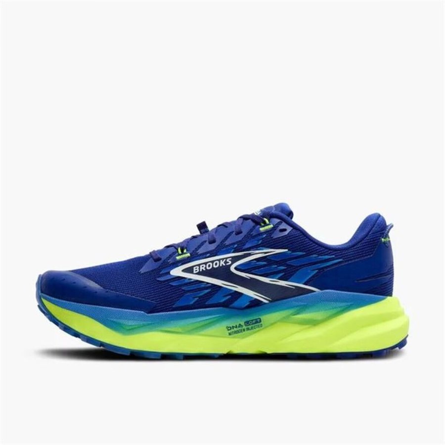 Trail l�besko til m�nd (bjergl�b) Brooks Cascadia 19 Bl� #2
