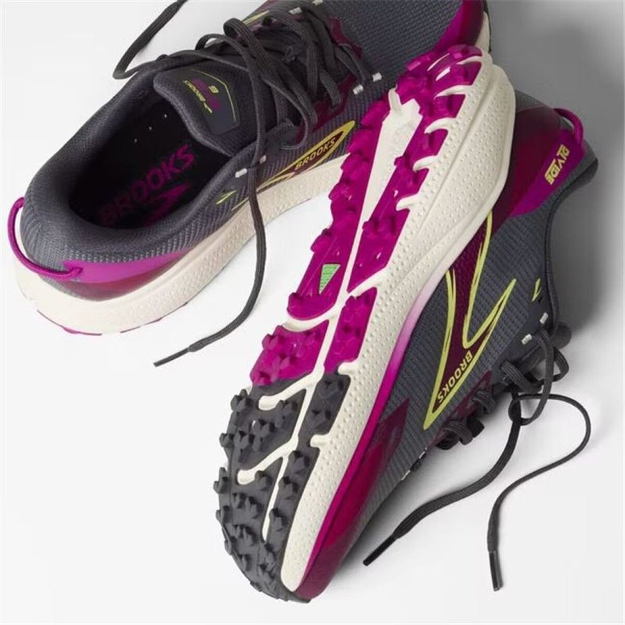 Trail l�besko til kvinder Brooks Divide 6 Fuchsia #7