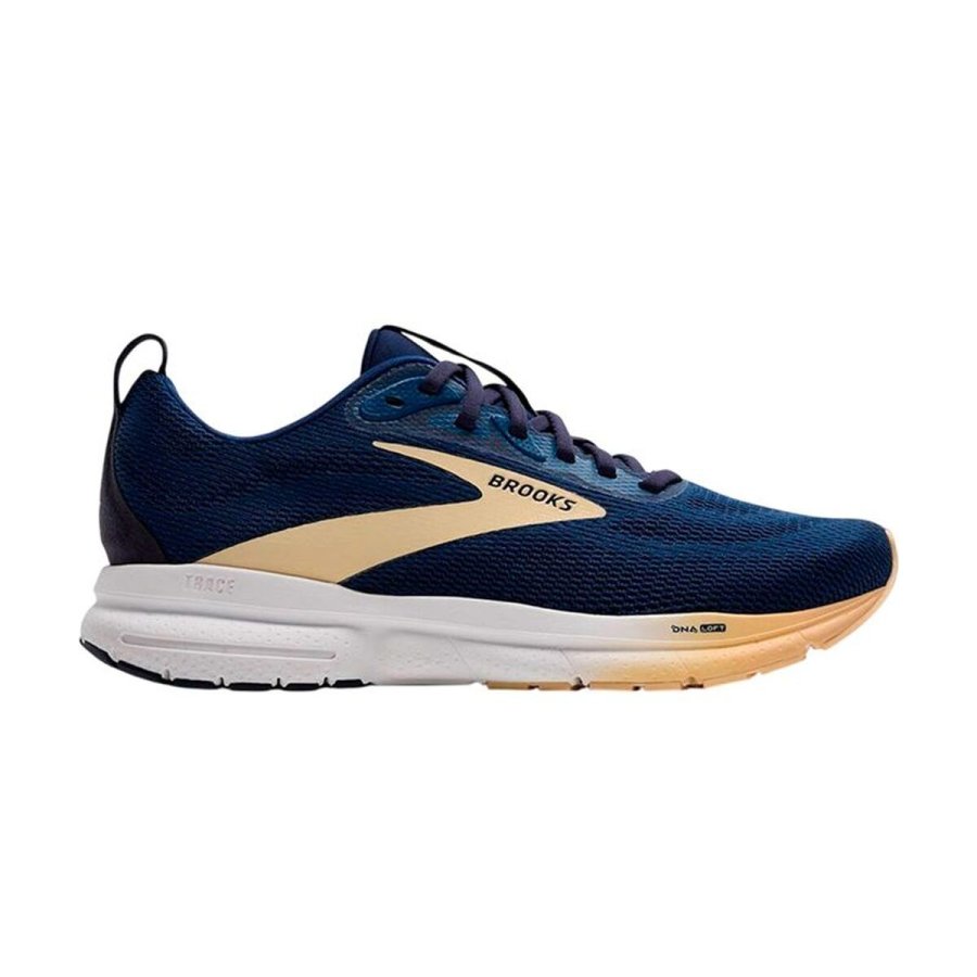 L�besko til voksne Brooks Trace 4 Marinebl� #1