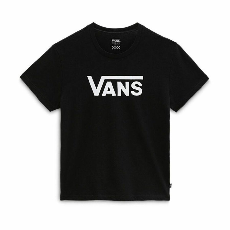 Brne Kortrmet T-shirt Vans Flying V Sort #1