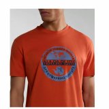 Kortrmet T-shirt til Mnd Napapijri S-Bollo Ss 1 Orange #2
