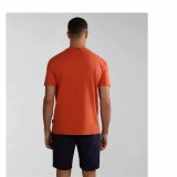 Kortrmet T-shirt til Mnd Napapijri S-Bollo Ss 1 Orange #3