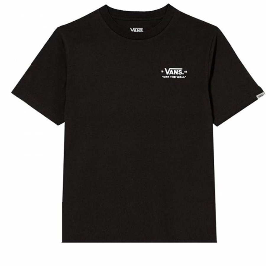 Brne Kortrmet T-shirt Vans Mini Scrip Sort #1
