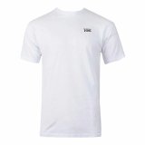 Brne Kortrmet T-shirt Vans Mini Scrip-B Hvid #1