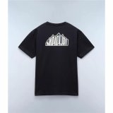 Kortrmet T-shirt til Mnd Napapijri S-Linth Ss Sort #3