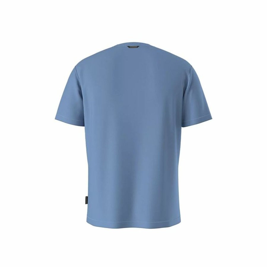 Kortrmet T-shirt til Mnd Napapijri S-Rollin Ss Indigo #2