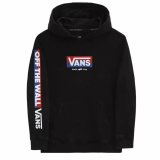 Sweatshirt til Brn Vans Easy Logo Sort #1
