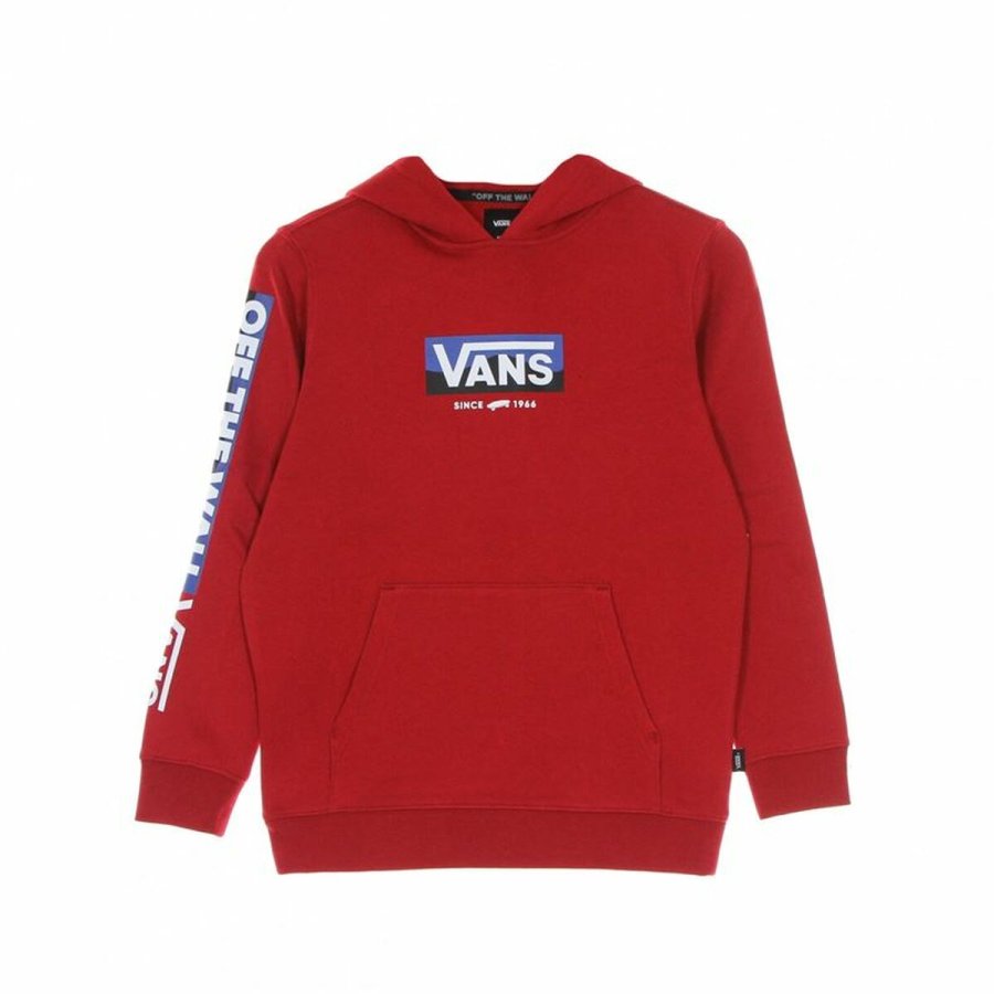 Sweatshirt til B�rn Vans Easy Logo Brun #1