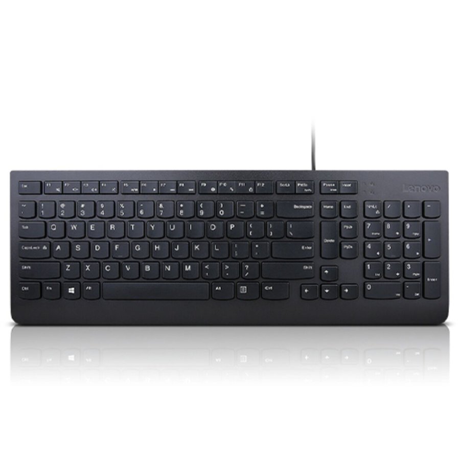Tastatur Lenovo 4Y41C68674 Sort Spansk qwerty QWERTY #1