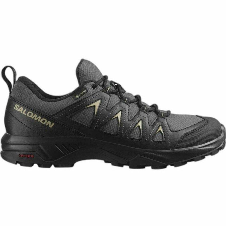 Tr�ningssko Salomon X Braze GORE-TEX Moutain M�rkegr� M�nd #1