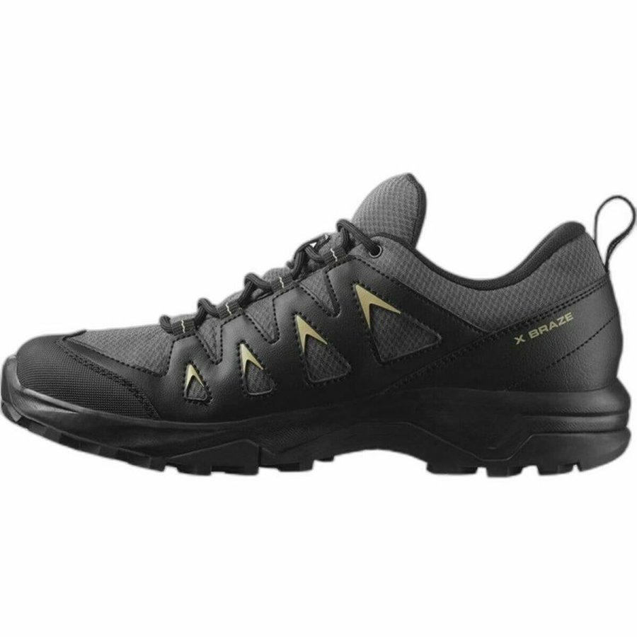 Tr�ningssko Salomon X Braze GORE-TEX Moutain M�rkegr� M�nd #2