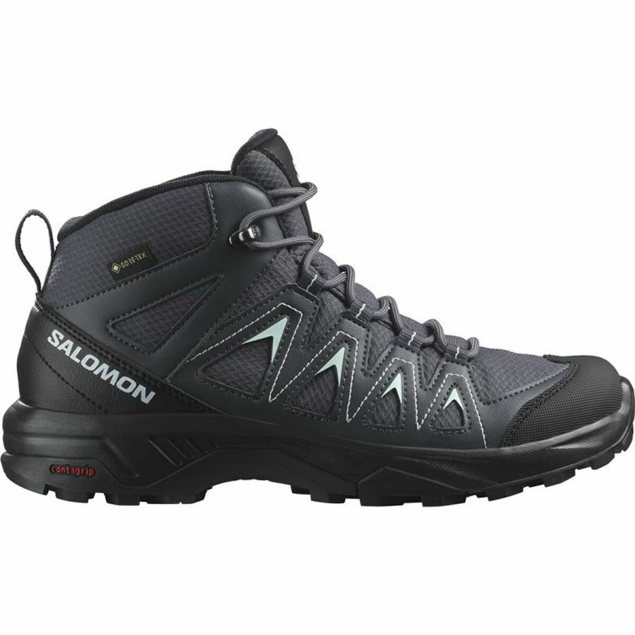 Vandrestvler Salomon X Braze Mid Gore-Tex Dame Sort #1