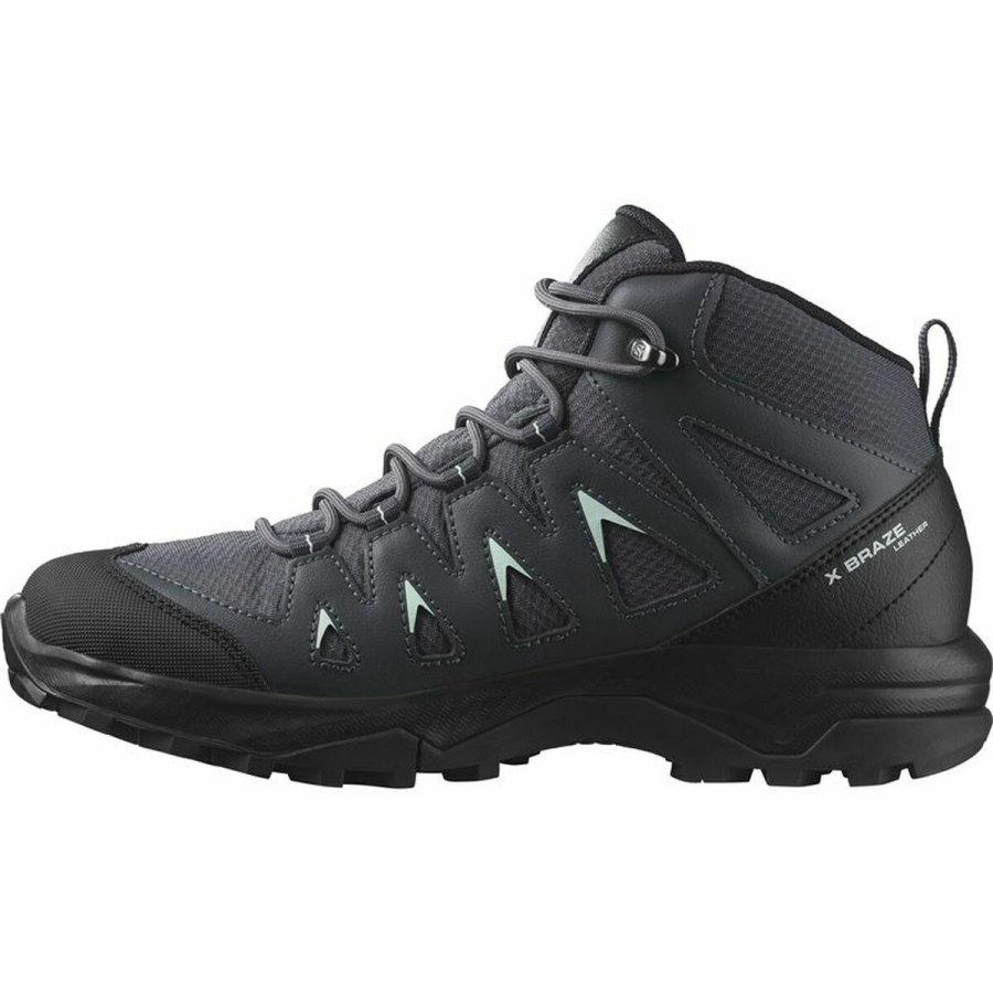 Vandrestvler Salomon X Braze Mid Gore-Tex Dame Sort #2