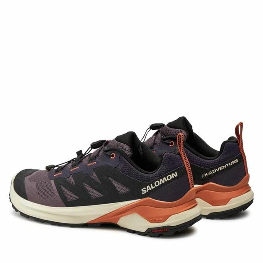Sportssneakers til damer Salomon X-Adventure Mujer Sort #5