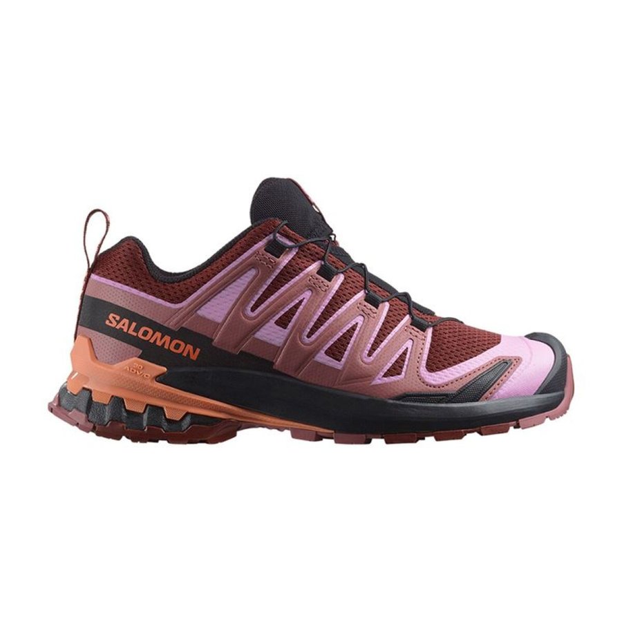 Trail l�besko til m�nd (bjergl�b) Salomon Xa Pro 3D V9 Bourgogne #1