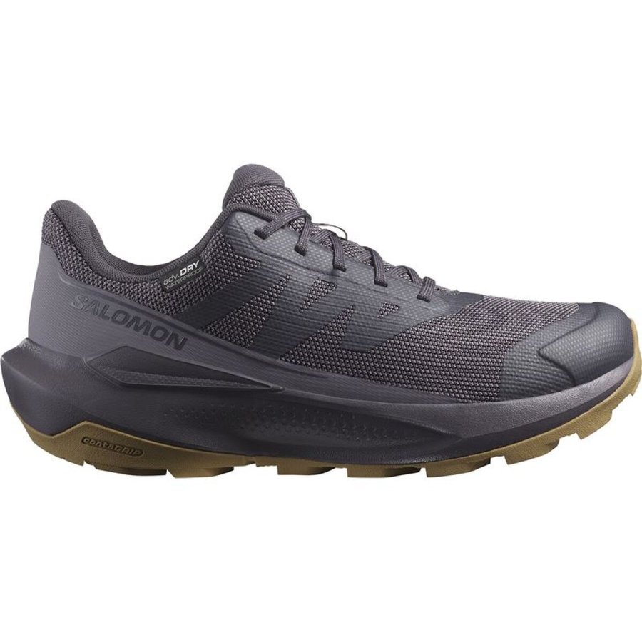 Sportssneakers til damer Salomon Elixir Tour Wp9 M�rkegr� #1