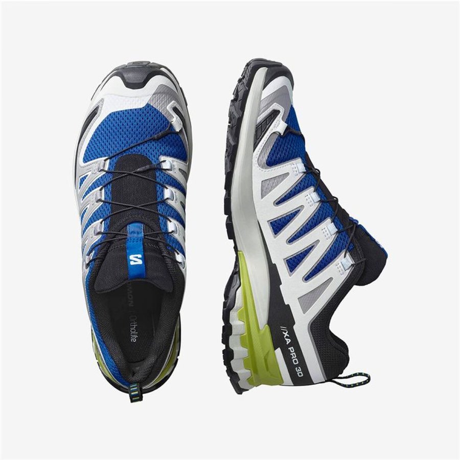 Trail l�besko til m�nd (bjergl�b) Salomon Xa Pro 3D V9 Bl� #3